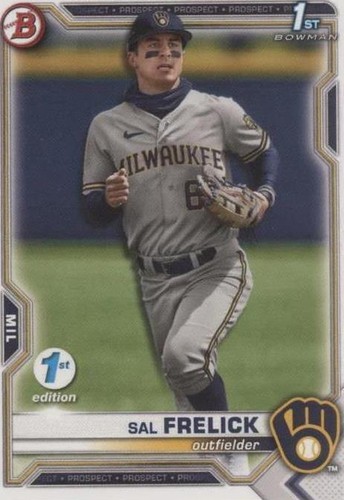2021 Bowman Draft 1st Edition - Sal Frelick #BD-172
