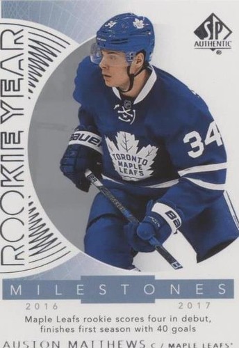 2017-18 SP Authentic - Auston Matthews #RYM-AM