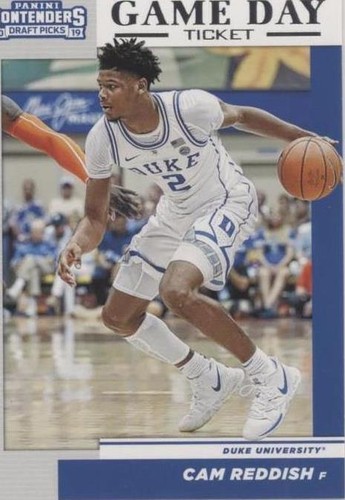CAM REDDISH RC 2019 Contenders DRAFT #10 & Prizm WMERGENT #3