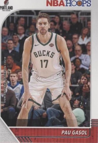 2019-20 Panini NBA Hoops - Pau Gasol #105