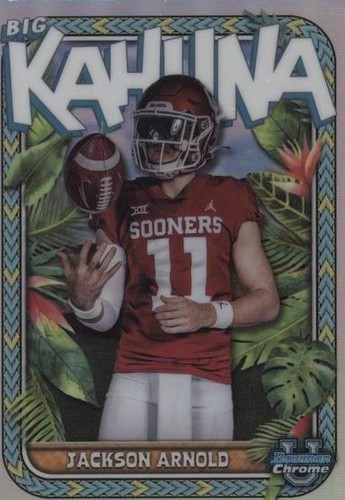 2023 Bowman University Chrome Jackson Arnold #TBK-8