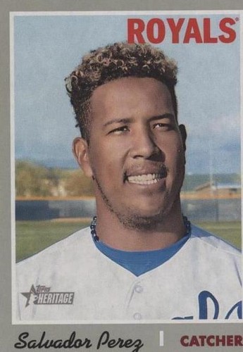 2019 Topps Heritage - Salvador Perez #402