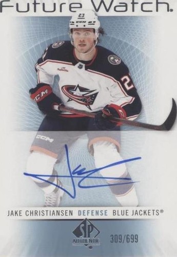 2022-23 SP Authentic - Jake Christiansen #RFWA-JC