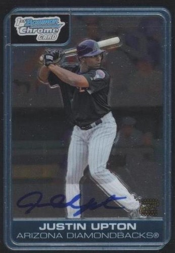2006 Bowman Chrome - Justin Upton #BC223