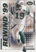 2000 Skybox Impact Keyshawn Johnson #21 RN