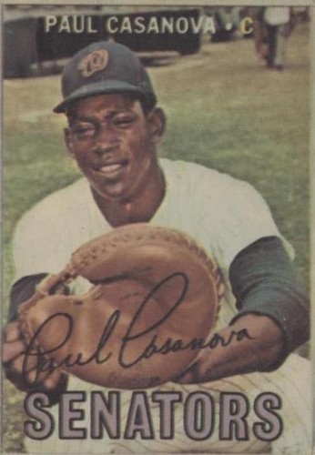 1967 Topps Venezuelan - Paul Casanova #231