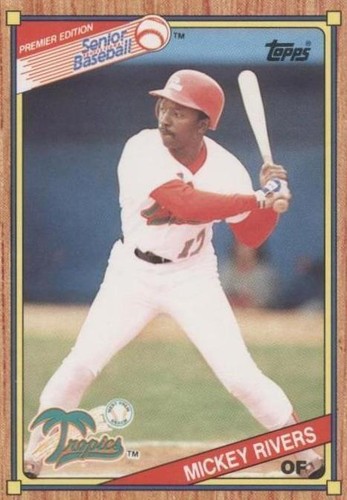 1989-90 Topps Senior Professional Baseball Association - Mickey Rivers #115