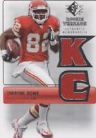 2007 SP Rookie Threads Dwayne Bowe #RT-DB