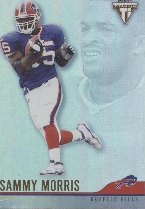 2001 Pacific Private Stock Titanium Sammy Morris #19