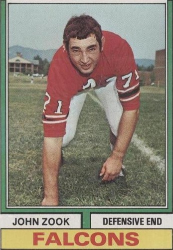 1974 Topps John Zook #29