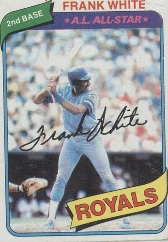 1980 Topps - Frank White #45