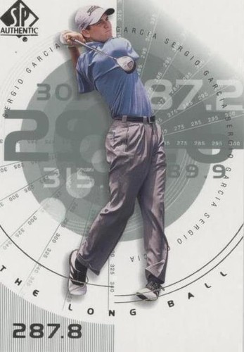 2002 SP Authentic - Sergio Garcia #80SPA