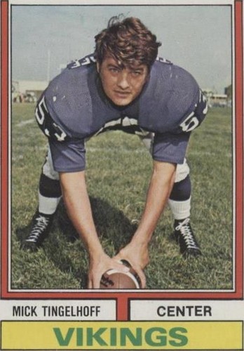 1974 Topps Mick Tingelhoff #214