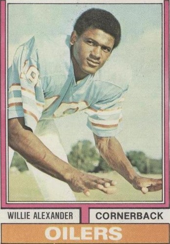 1974 Topps Willie Alexander #414