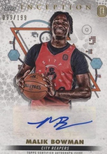 2022-23 Topps Inception OTE Overtime Elite - Malik Bowman #IA-MB2