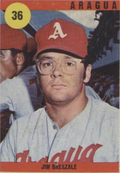 1970 Ovenca Venezuelan League - Jim Breazeale #36