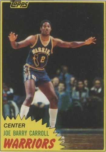 1981-82 Topps - Joe Barry Carroll #71W