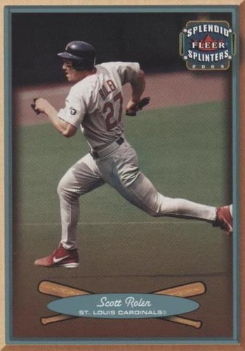 2003 Fleer Splendid Splinters - Scott Rolen #73