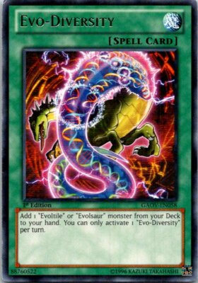 Evo-Diversity GAOV-EN058 Yu-Gi-Oh! Card Light Play 1st Edition