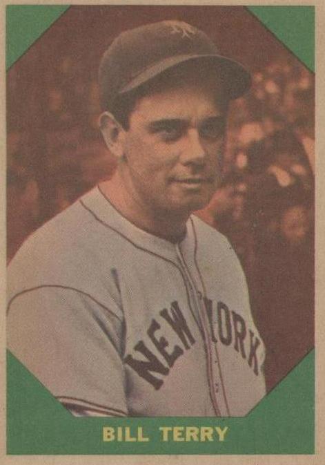 Fleer Baseball Greats 1960 - Bill Terry #52