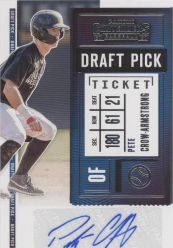 2020 Panini Contenders - Pete Crow-Armstrong #DPT2-PC