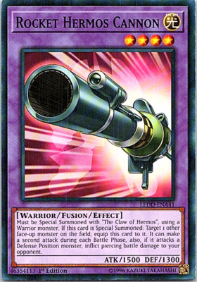 Rocket Hermos Cannon LEDD-ENA41 Yu-Gi-Oh! Light Play 1st Edition 