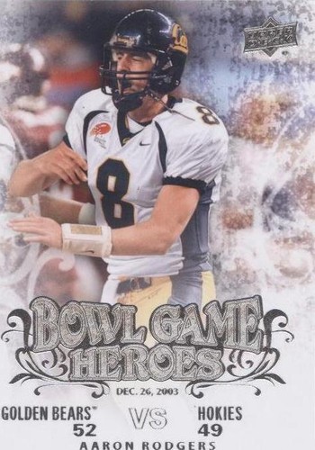 2011 Upper Deck College Football Legends Aaron Rodgers #BGH-AR