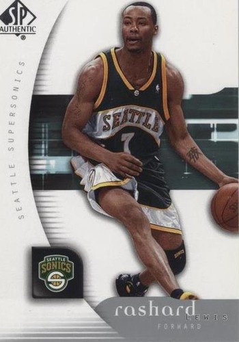 2005-06 SP Authentic - Rashard Lewis #80