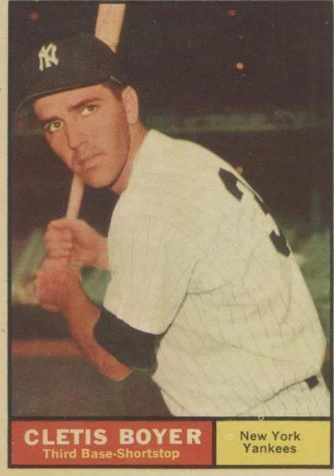 1961 Topps - Clete Boyer #19