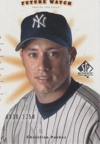 2001 SP Authentic - Christian Parker #102