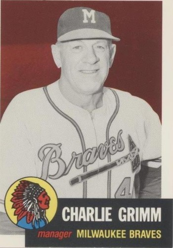 1991 Topps Archives The Ultimate 1953 Set - Charlie Grimm #321