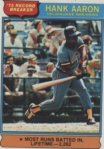1976 Topps - Hank Aaron #1