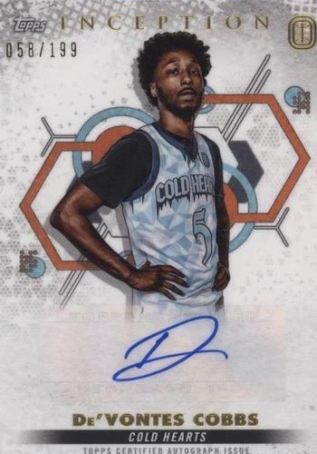 2022-23 Topps Inception OTE Overtime Elite - De'Vontes Cobbs #IA-DC1