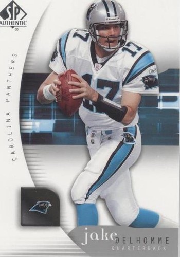 2005 SP Authentic Jake Delhomme #12