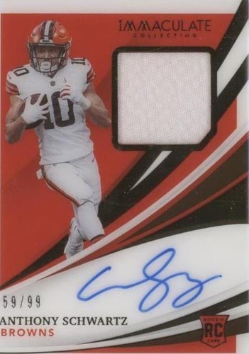 2021 Panini Immaculate Collection Anthony Schwartz #132