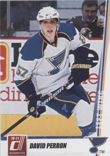 2010-11 Donruss - David Perron #194