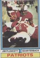 1974 Topps Jim Plunkett #435