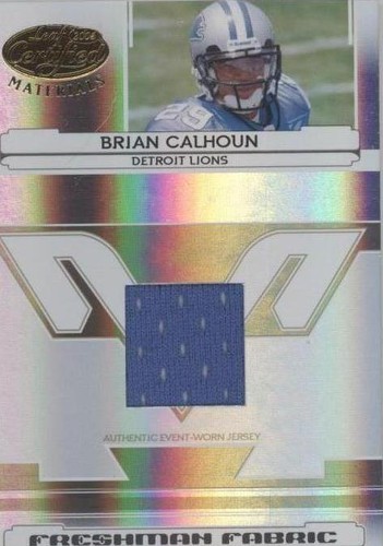 2006 Leaf Certified Materials Brian Calhoun #231