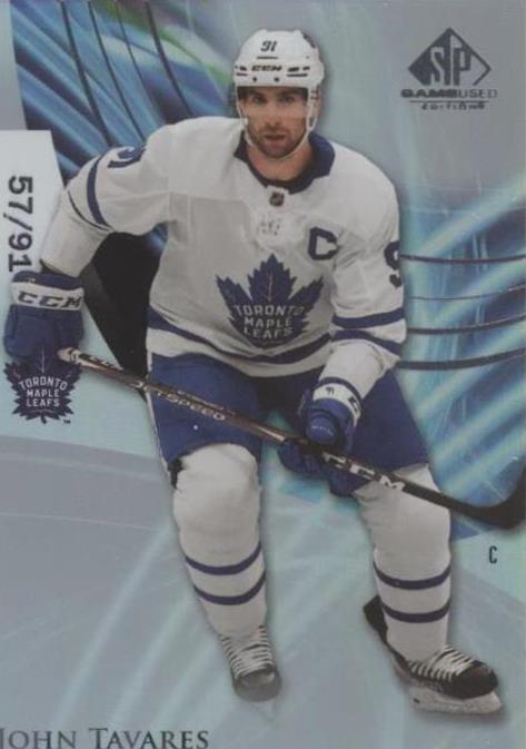 2020-21 Upper Deck SP Game Used - John Tavares #54