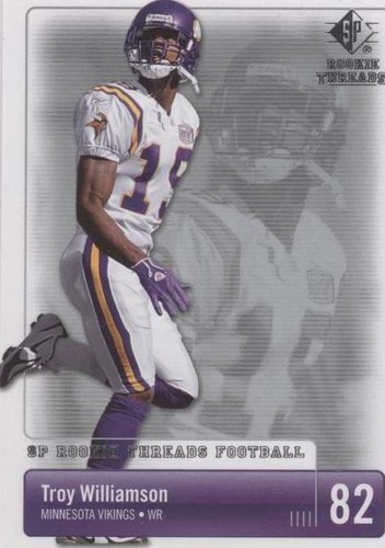 2007 SP Rookie Threads Troy Williamson #57