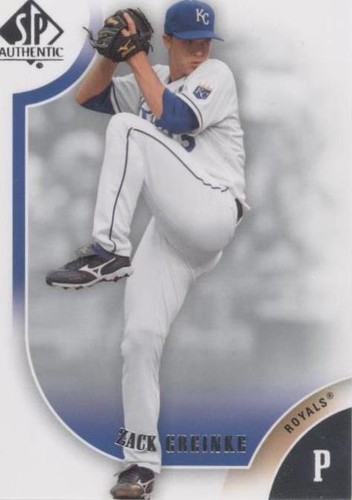 2009 SP Authentic - Zack Greinke #23