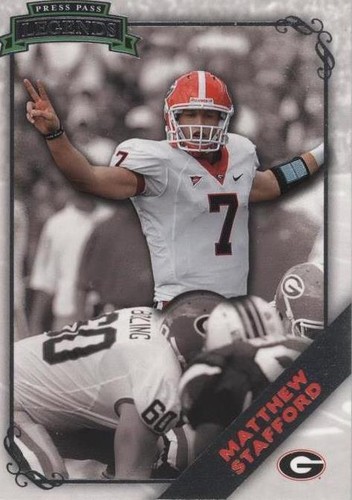 2009 Press Pass Legends Matthew Stafford #17