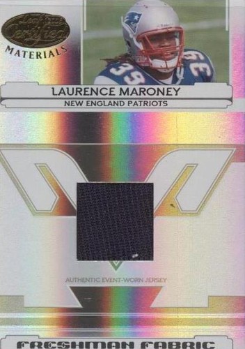 2006 Leaf Certified Materials Laurence Maroney #202