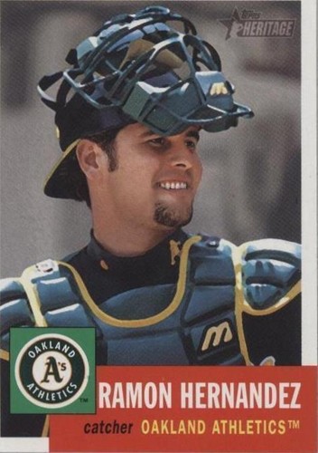 2002 Topps Heritage - Ramon Hernandez #285