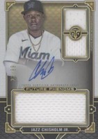 2022 Topps Triple Threads - Jazz Chisholm #RFPAR-JC