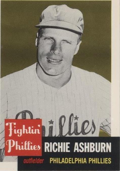 1991 年 Topps Archives The Ultimate 1953 套装 - Richie Ashburn #311