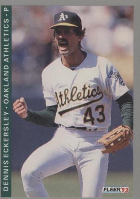 Fleer 1993 - Dennis Eckersley #293