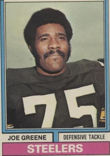 1974 Topps Football Card # 40 Joe Greene - Pittsburgh Steelers