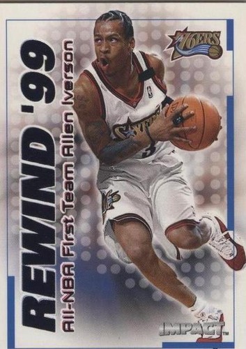 1999-00 Skybox Impact - Allen Iverson #18 RN
