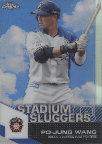 2021 Topps Chrome NPB Nippon Professional Baseball - Po Jung Wang #SL-16